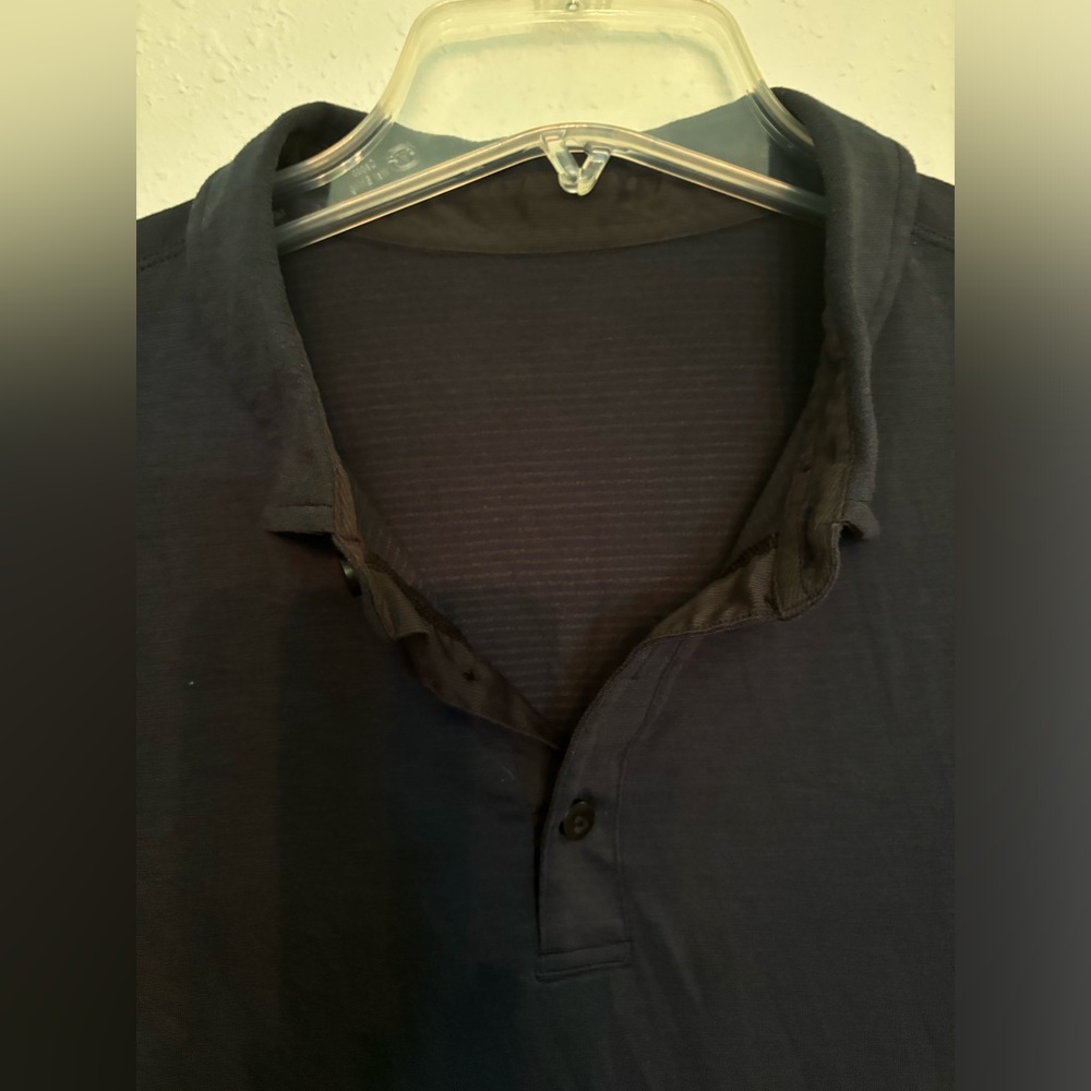Lululemon short sleeve polo shirt large